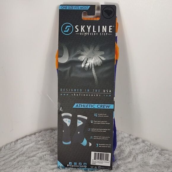 Skyline "S.Carolina" Athletic Crew Socks - Picture 3 of 6